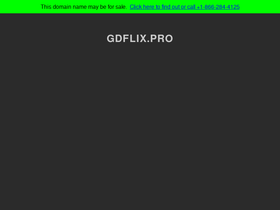 'gdflix.pro' screenshot