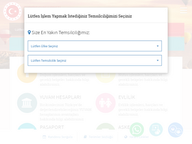 'konsolosluk.gov.tr' screenshot