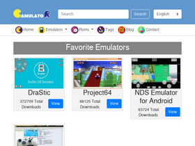 'gamulator.com' screenshot