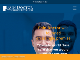 'paindoctor.com' screenshot