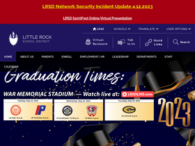 'lrsd.org' screenshot