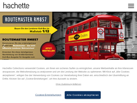 'hachette.de' screenshot