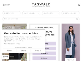 'tag-walk.com' screenshot