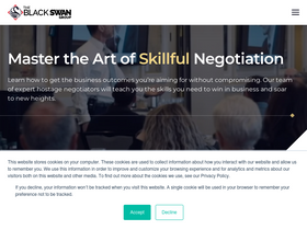 'blackswanltd.com' screenshot