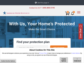 'awrusa.com' screenshot