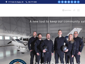 'reginapolice.ca' screenshot