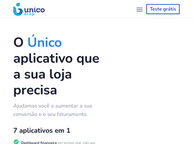 'unicodrop.com.br' screenshot