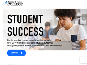 'bncollege.com' screenshot