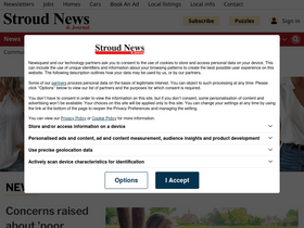 'stroudnewsandjournal.co.uk' screenshot