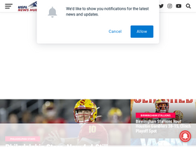 'usflnewshub.com' screenshot