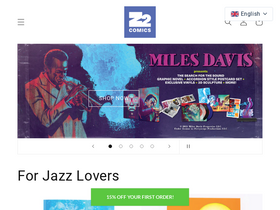 'z2comics.com' screenshot