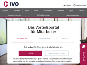 'mitarbeitervorteile.de' screenshot