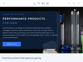'lynkpleasure.com' screenshot