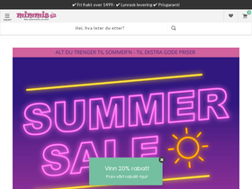 'mimmis.no' screenshot