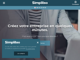 'simplitoo.fr' screenshot