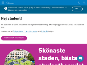 'afbostader.se' screenshot