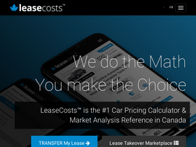 'leasecosts.ca' screenshot