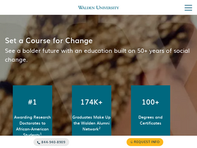 'selfservice.waldenu.edu' screenshot