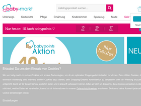 'baby-markt.ch' screenshot