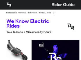 'electric-scooter.guide' screenshot