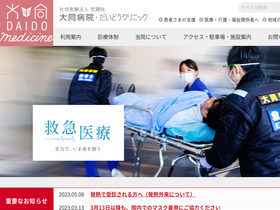 'daidohp.or.jp' screenshot