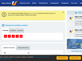 'rigassatiksme.lv' screenshot