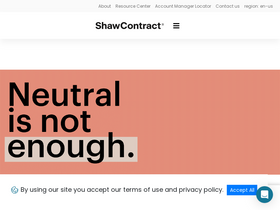 'shawcontract.com' screenshot
