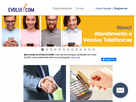 'evolui.com' screenshot