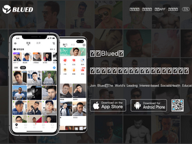 'blued.cn' screenshot