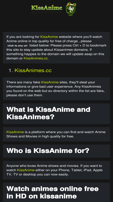 10 melhores alternativas de KissAnime (sites como Kiss Anime) 2023