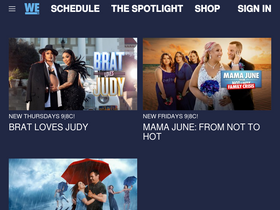 'wetv.com' screenshot