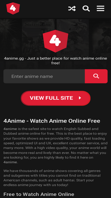 4anime - 4anime App - gogoanime.city