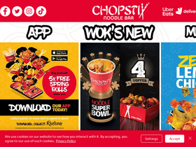 'chopstixnoodles.co.uk' screenshot