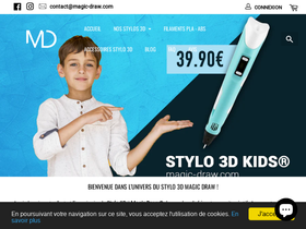Magic Draw homepage screenshot