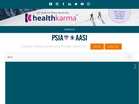 'thesnowpros.org' screenshot