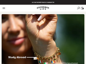 Exchange Life website screenshot