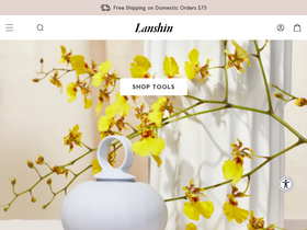 'lanshin.com' screenshot
