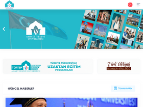 'bilig.yesevi.edu.tr' screenshot