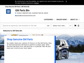'gmpartsbin.com' screenshot