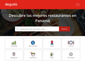 'degustapanama.com' screenshot