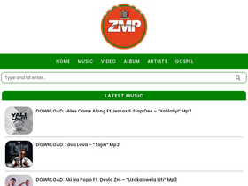 'zambianmusicpromos.co' screenshot