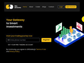 'gillbroking.com' screenshot