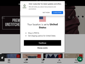 Jeeva Textile homepage screenshot