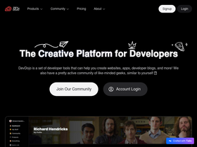 'devdojo.com' screenshot