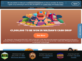 'conquestador.com' screenshot