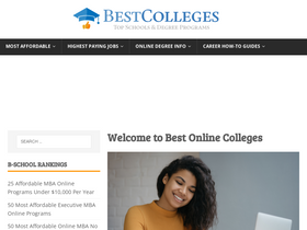 'bestcollegesonline.org' screenshot