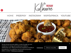 'kulinarneprzygody.com' screenshot