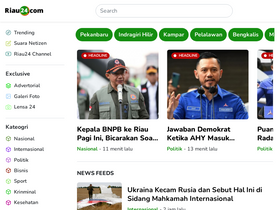 'riau24.com' screenshot