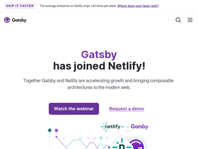 'gatsbyjs.com' screenshot