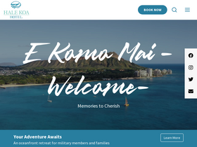 'halekoa.com' screenshot